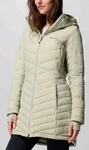 New Model 2025 Columbia Womens Joy Peak Mid Omni Heat Gold Hooded Jacket Small. Fixed Price $99.89.