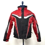 Polaris Velocity Red Black Snowmobile Jacket Women's Large. Fixed Price $109.99.