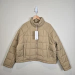 Halfdays Nellie Packable Puffer Jacket Size Chai Winter Coat Snow Ski. Fixed Price $129.99.