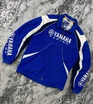 Vintage Yamaha Racing Fleece Jacket Motorcycle Big Logo Men Size Blue. Fixed Price $75.00.