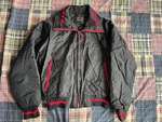 Vintage Yamaha Snowmobile Maxim Wear Jacket Coat Black & Red Men Size Small. Fixed Price $81.72.