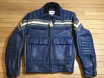 Vtg Polaris Winterwear Leather Bomber Jacket (lg) Coat Snowmobile Motorcycle. Fixed Price $149.99.