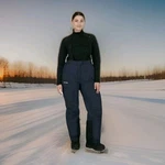 Ski-doo Vasa Highpants Women's Dark Navy Size Bib For Snowmobile. Fixed Price $89.00.