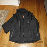 Hmk Snowmobile Tech Jacket Black W/logo's Men Size Med New **missing The Liner. Fixed Price $99.99.