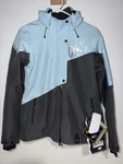 New Klim Brand Women Winter Snowmobile Riding Jacket Size Small Blue / Gray. Fixed Price $208.00.