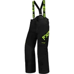 Fxr Child Clutch Snowmobile Pants Insulated Waterproof Black/lime Bibs. Fixed Price $159.99.