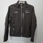 Ski-doo Women's Black Fitted Windproof Soft Shell Jacket Size Brp. Fixed Price $32.99.