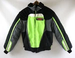 Arctic Cat Team Racing Women Medium Snowmobile Jacket Black Green. Fixed Price $39.95.