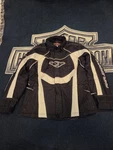 Y2K Fxr Snowmobile Racing Jacket Medium Black White Sample Model Rare.. Fixed Price $60.00.