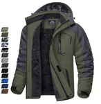 Men's Waterproof Winter Warm Coats Outdoor Ski Snow Hooded Jackets. Fixed Price $60.98.