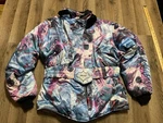Vintage Polaris Jacket, Women's Size Large, Blue Green Purple, Winter. Fixed Price $74.99.