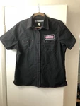 Genuine Team Yamaha Shirt- Pink/black Logo Size Large- Women Blouse. Fixed Price $18.00.