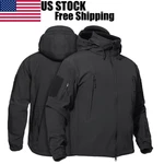 Men's Windproof Winter Warm Coats Outdoor Ski Snow Hooded Jackets. Fixed Price $34.79.