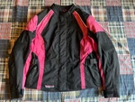 Castle Streetwear Women Heavy Padded Pink Black Motorcycle Jacket Size 14. Fixed Price $45.39.