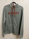 3708-000-130-647 Klim Shadow Zip Up Hoodie Mens Medium Gray. Fixed Price $17.00.