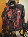 Polaris Fxr Men's Large Mountain Jacket Red. Fixed Price $50.00.