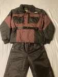 Arctic Catillac Zipout Jacket & Short Black Pants Snowmobile Set Mens Med. Fixed Price $250.00.