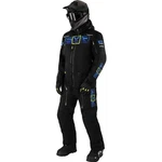 Fxr Racing Mens Maverick Lite Snowmobile Monosuits-black/blue/hi-vis- Size Xl. Fixed Price $409.99.