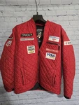 Men Vintage Spyder Us Ski Team Thinsulate Full Zip Jacket Quilted With Patches. Fixed Price $50.00.