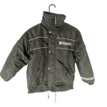 Yamaha Collection Jacket Women Medium Black Insulated Snowmobile Moto Reflective. Fixed Price $59.99.