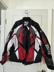 Castle Snowmobile Men's Full Zip Jacket, Xxl, CR2 Series 07 Racing. Fixed Price $70.00.