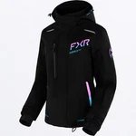 Fxr Women's Renegade Snowmobile Jacket Black/sky Blue-e Pink Fade Size 6. Fixed Price $322.49.