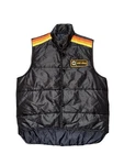 Vtg 70S/80S Bombardier Ski-doo Black Snowmobile Quilted Vest L/xl. Fixed Price $53.60.