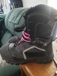 Dsg Women's Rime Snow Boots Size 8 W/ Pink Laces. Fixed Price $139.99.