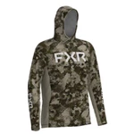 Open Box Fxr Men's Attack Air Upf Po Hoodie 23-ARMY Camo Large. Fixed Price $41.24.