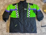 Vintage Cat Arcticwear Snowmobile Team Quilted Jacket Youth Sz 14. Fixed Price $29.99.