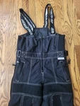 Cat Arcticwear Youth Snowmobile Bib Pants Size 4 Black Insulated. Fixed Price $59.99.