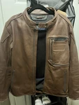 Klim Sixxer Leather Jacket. Men Size Large. Fixed Price $375.00.