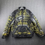 Castle X Switch Special Edition Jacket Mens Medium Black Plaid Racing Snowmobile. Fixed Price $119.99.