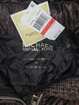Michael Kors Hooded Quilted Puffer Vest Women's Light Brown Zip Pocket Size Xs. Fixed Price $50.00.
