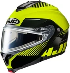 Hjc C91 Prod Electric Modular Snowmobile Helmet Hi-viz Xl 2X 3X 4X 5X Bk. Fixed Price $198.99.