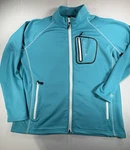 Divas Jacket Womens Xl Full Zip Teal Softshell Gear Ski Stretch Snowboard. Fixed Price $25.00.