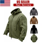Men's Tactical Fleece Jacket Full-zip Windproof Coat Outdoor Hiking Work Casual. Fixed Price $22.66.
