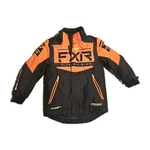 Fxr Youth Helium Jacket - Size 4 Black/orange/charcoal/hi Vis. Fixed Price $67.49.