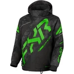 Fxr Child Cx Insulated Snowmobile Jacket Black Camo/lime Size 4. Fixed Price $186.33.