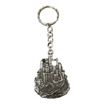 1988 Pewter Dark Lord's Castle Jeweled Keychain Signed P. Day (S72). Fixed Price $24.95.
