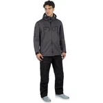 Fxr Mens Helium Softshell Jacket Hydrx Adjustable Hood/hem Pockets Asphalt/black. Fixed Price $93.95.