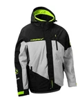 Castle X Mens Phase G4 Hooded Snowmobile Jacket- Black/ Silver/hi-vis. Fixed Price $239.99.