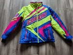 Castle Snowmobile Racing Jacket Size Women Xl Bright Colors Launch. Fixed Price $75.00.