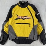 Ski-doo Team Gore-tex Jacket Mens Small Yellow Black Snowmobile Coat Riding. Fixed Price $77.99.