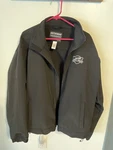 Arctic Cat's Pride Softshell Black Men's Large Jacket. Fixed Price $40.00.