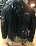 Castle Prism Woman's Motorcycle Jacket. Large. Black W/purple Details.. Fixed Price $130.00.