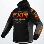 New Fxr Rrx Snowmobile Jacket, Black, Charcoal, Gold Inferno, Mens Small. Fixed Price $299.99.