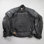 Fieldsheer Motorcycle Jacket Mens Xl Black Padded Performance Full Zip. Fixed Price $50.00.