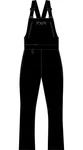 Fxr Adventure Lite Tri-laminate Womens Bib Pants Black. Fixed Price $259.99.