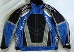 Vintage Pure Polaris With Flames Design Full Zipp Snowmobile Riding Jacket. Fixed Price $499.99.